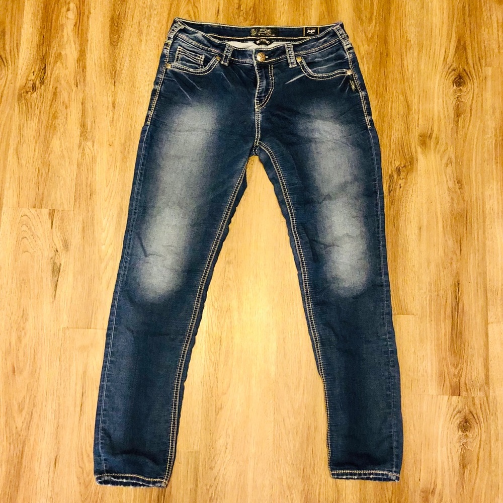 Silver jeans